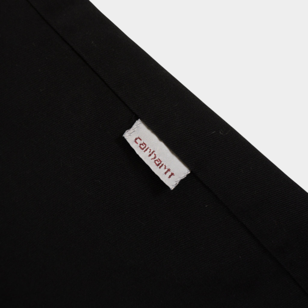 Carhartt Винтидж Черна Риза с Къс Ръкав