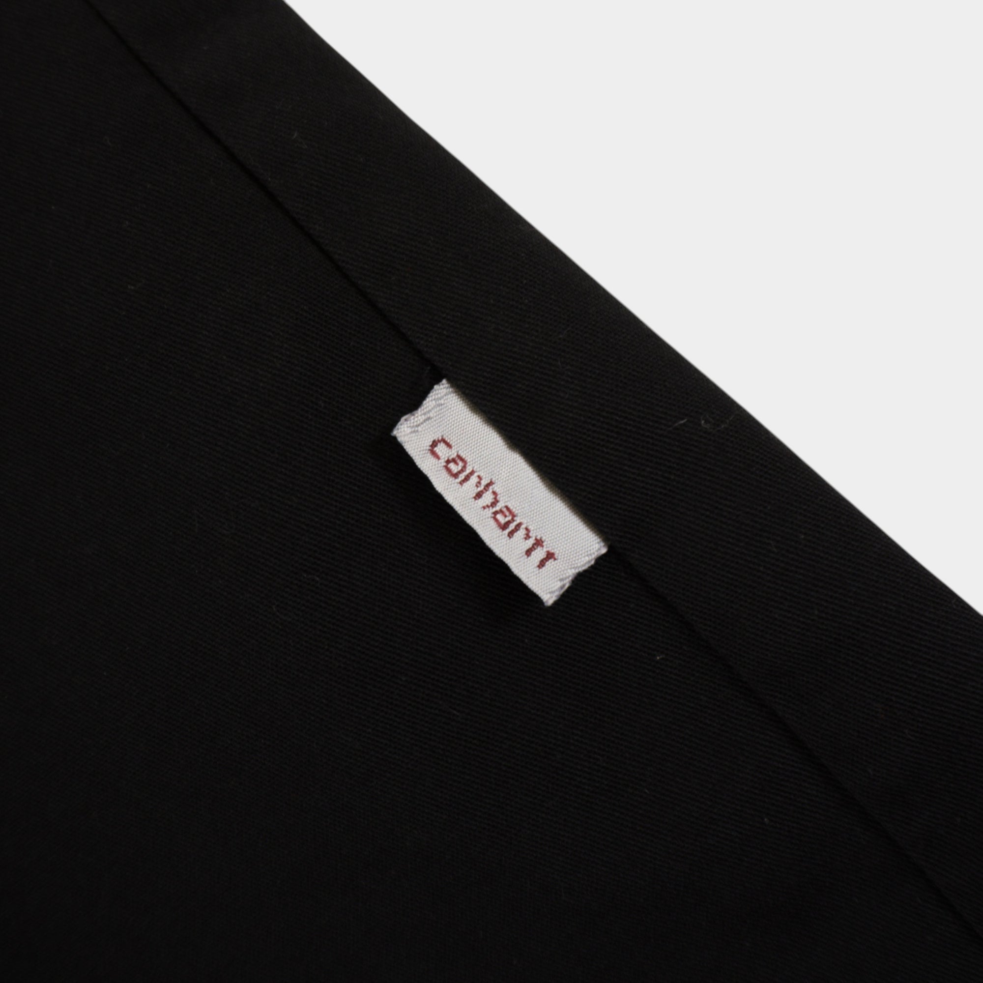 Carhartt Винтидж Черна Риза с Къс Ръкав