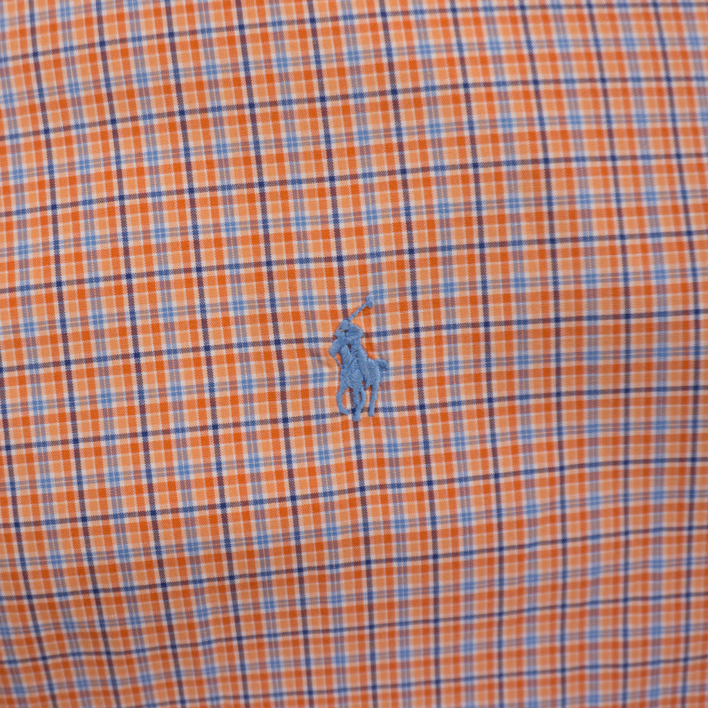 Polo Ralph Lauren Винтидж Карирана Риза с Къс Ръкав