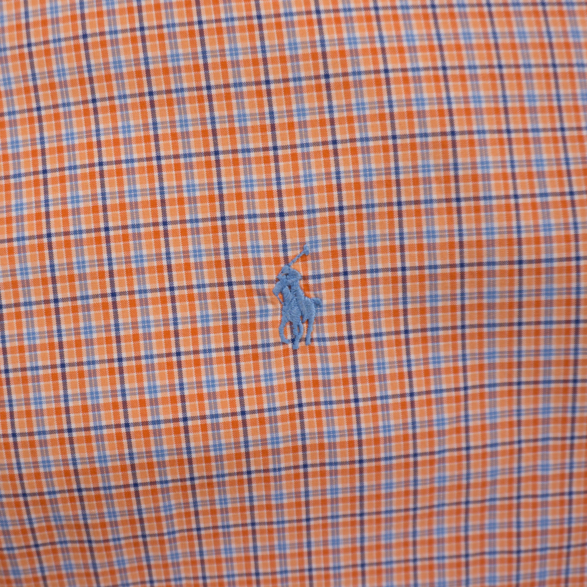Polo Ralph Lauren Винтидж Карирана Риза с Къс Ръкав