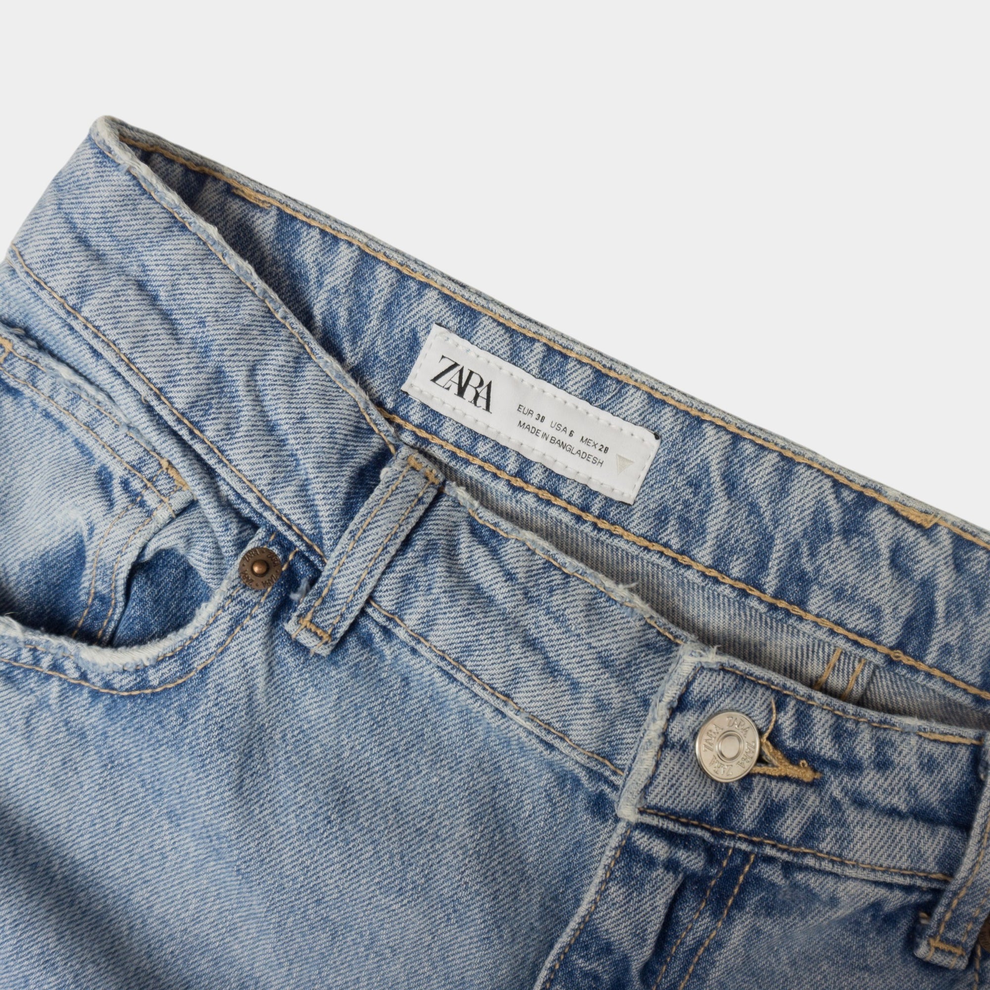 Zara Широки Дънки