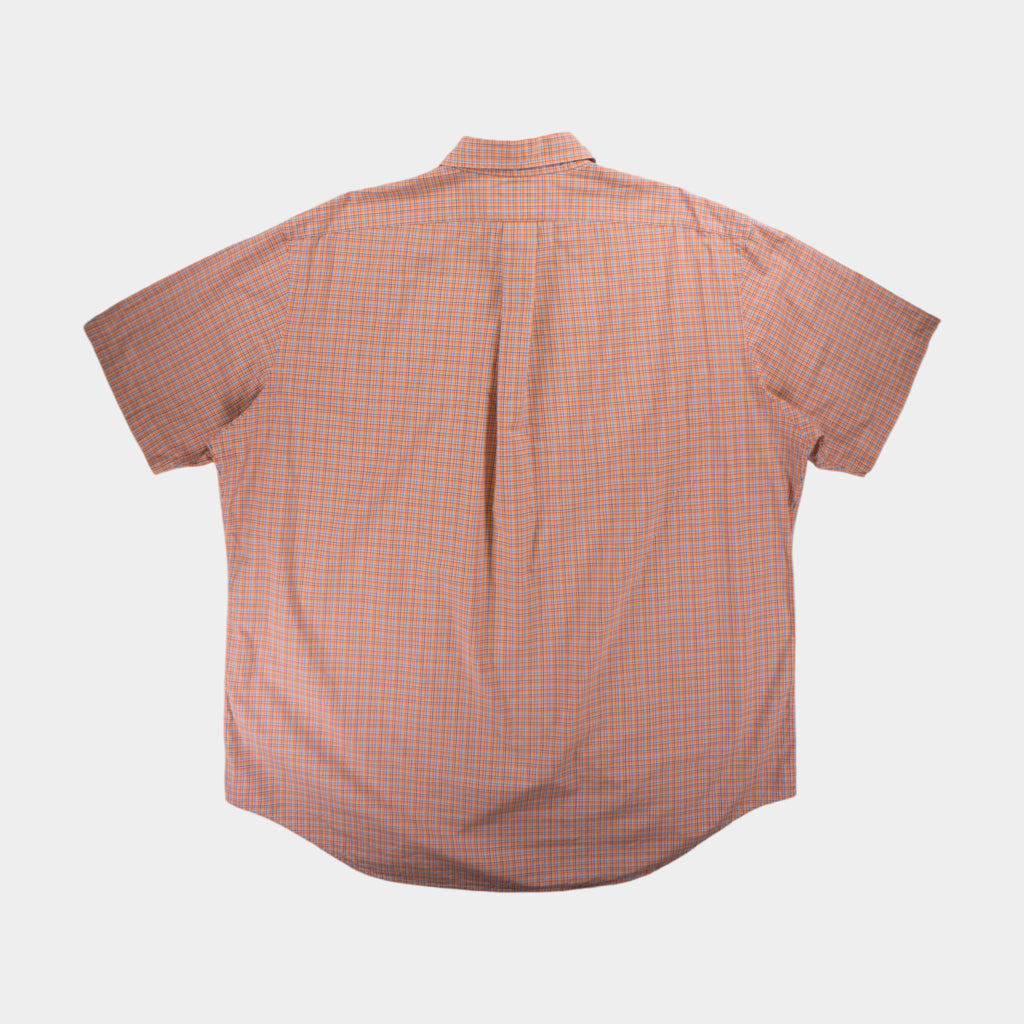 Polo Ralph Lauren Винтидж Карирана Риза с Къс Ръкав