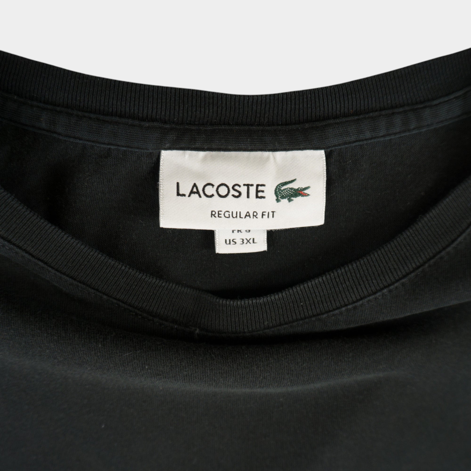 Lacoste Черна Тениска