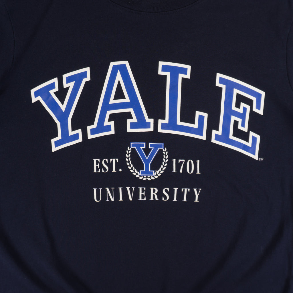 H&M X YALE Тъмно Синя Тениска