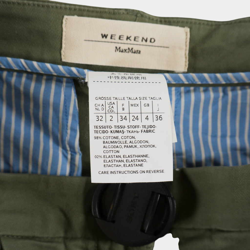 Max Mara Weekend Зелени Панталони