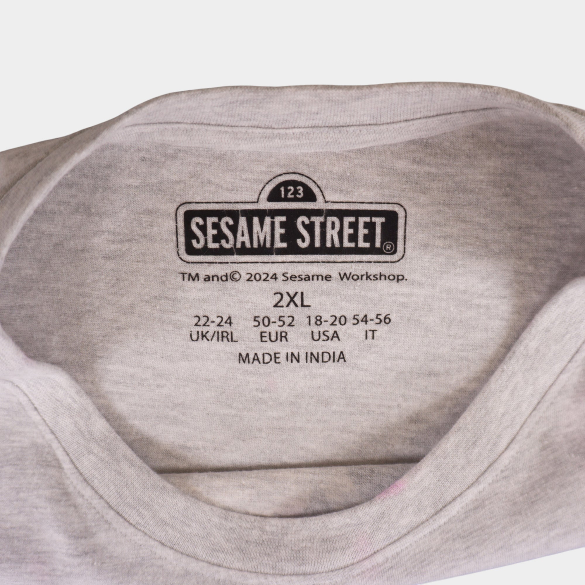 Sesame Street Сива Тениска
