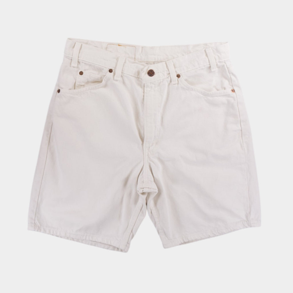 Levi's 550 Винтидж Бели Къси Дънки