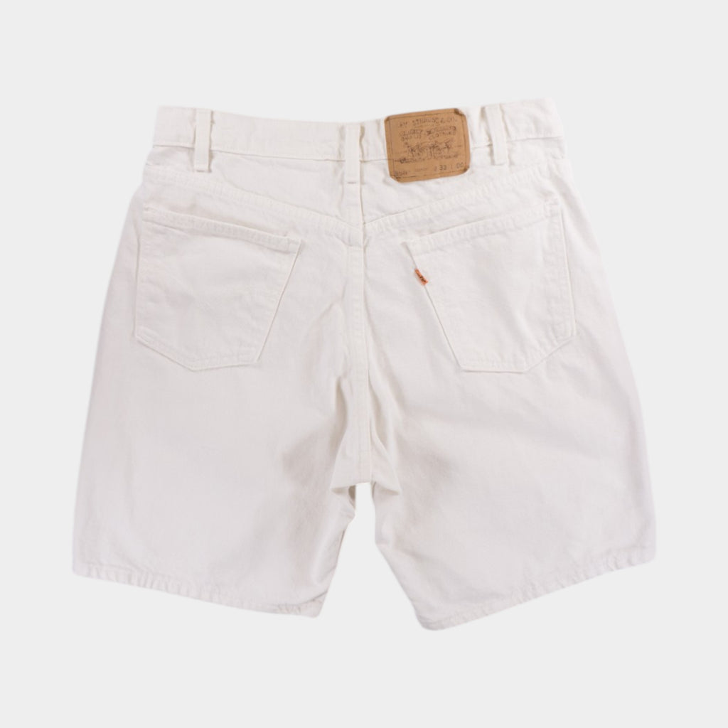 Levi's 550 Винтидж Бели Къси Дънки