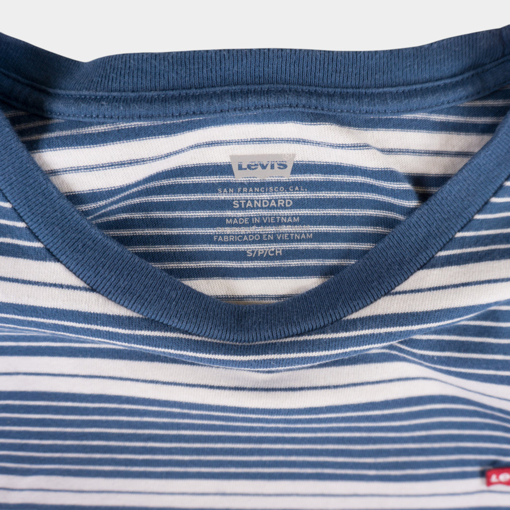 Levi's Раирана Синя Тениска