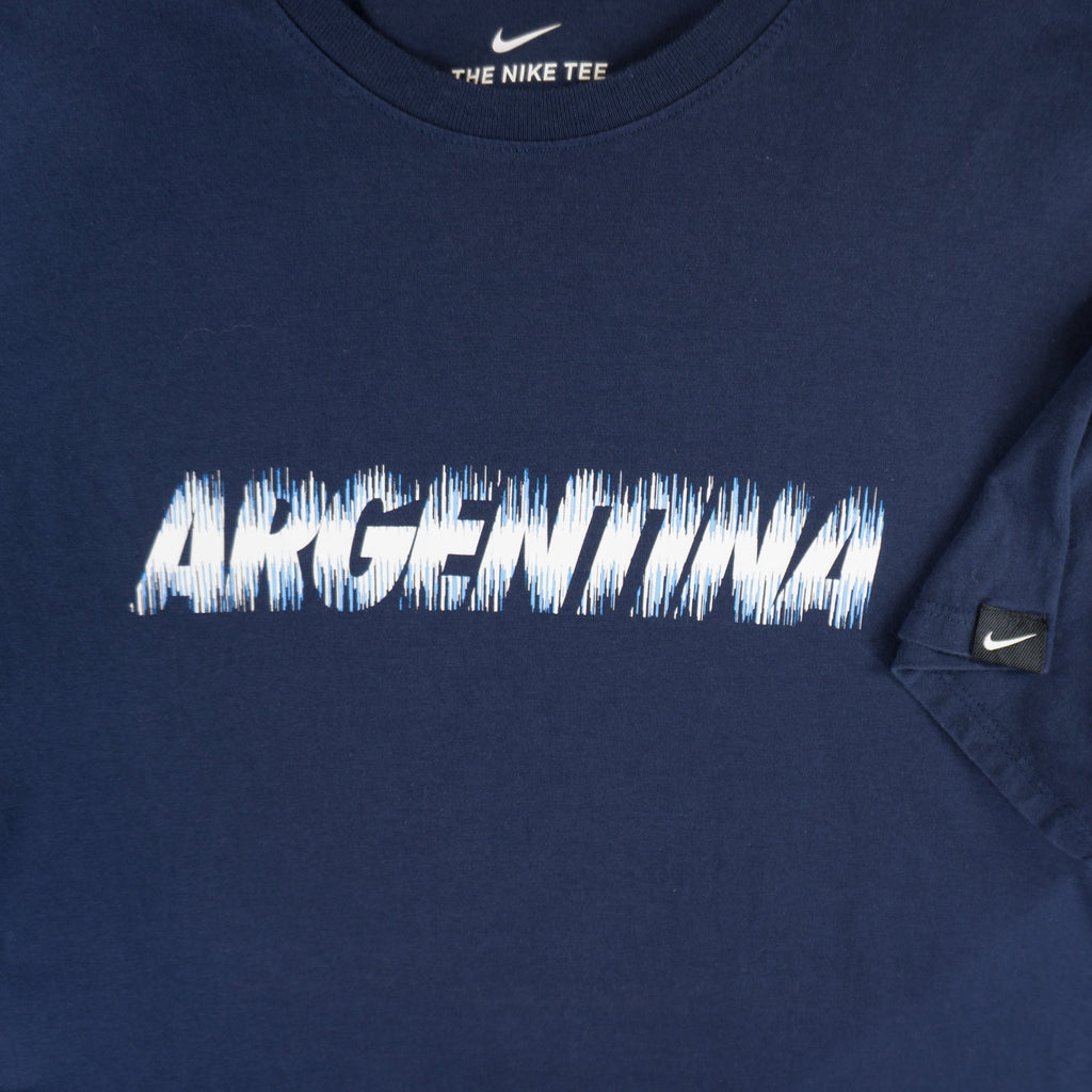 Nike X Argentina Тъмно Синя Тениска