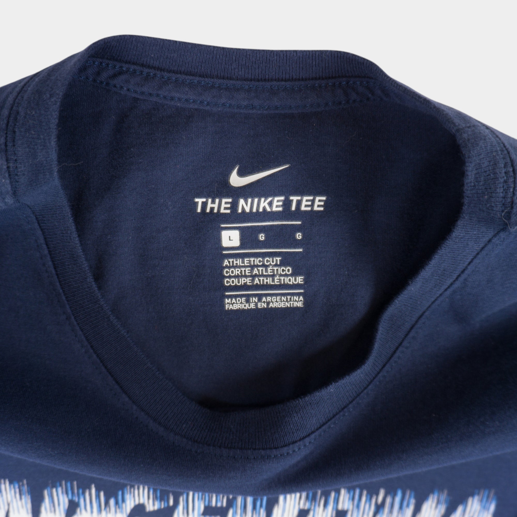 Nike X Argentina Тъмно Синя Тениска