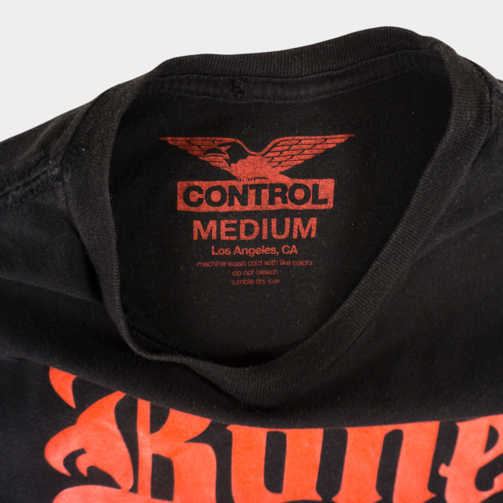 Control X Bone Thugs N Harmony Винтидж 2000те Черен Потник с Графика