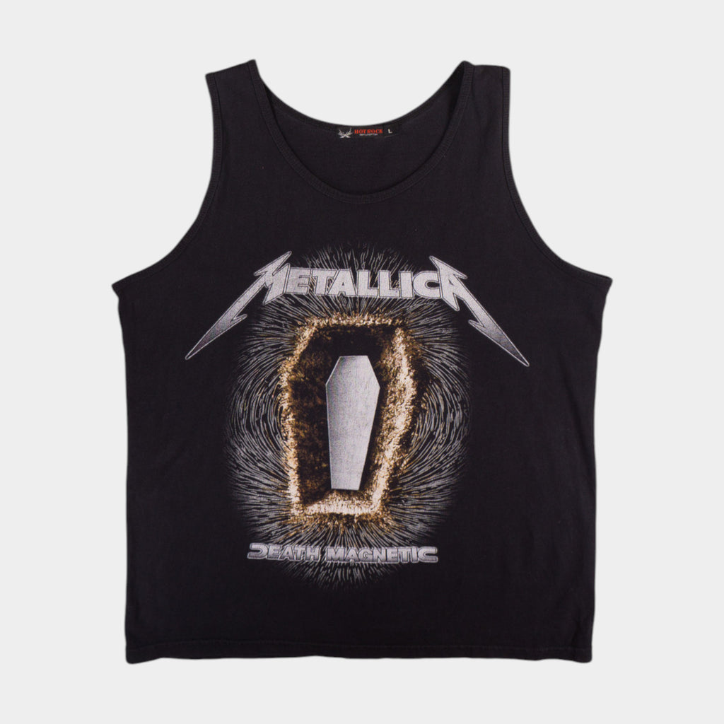 Hot Rock X Metallica Винтидж 2000те Черен Потник с Графика