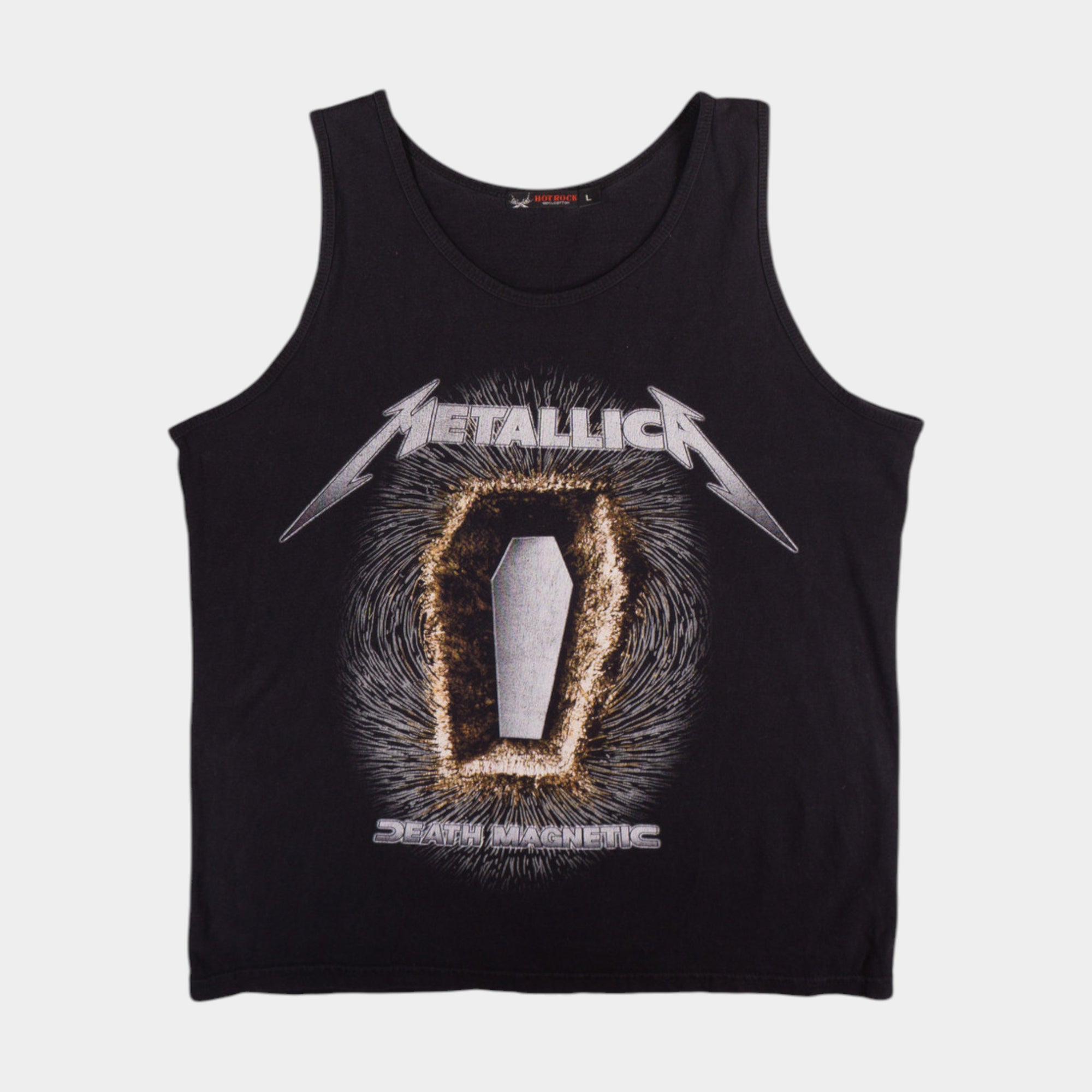 Hot Rock X Metallica Винтидж 2000те Черен Потник с Графика