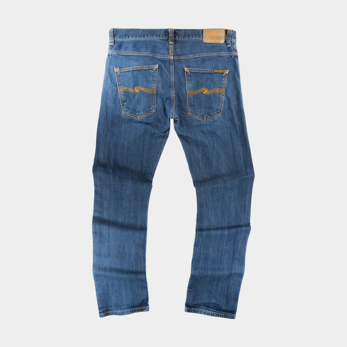 Nudie Jeans Selvedge Сини Дънки
