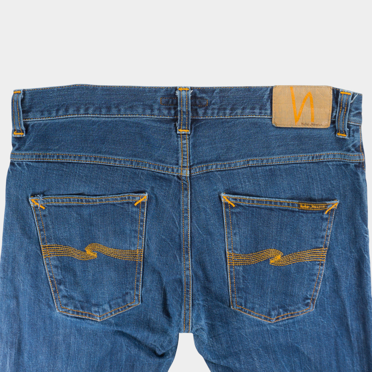 Nudie Jeans Selvedge Сини Дънки