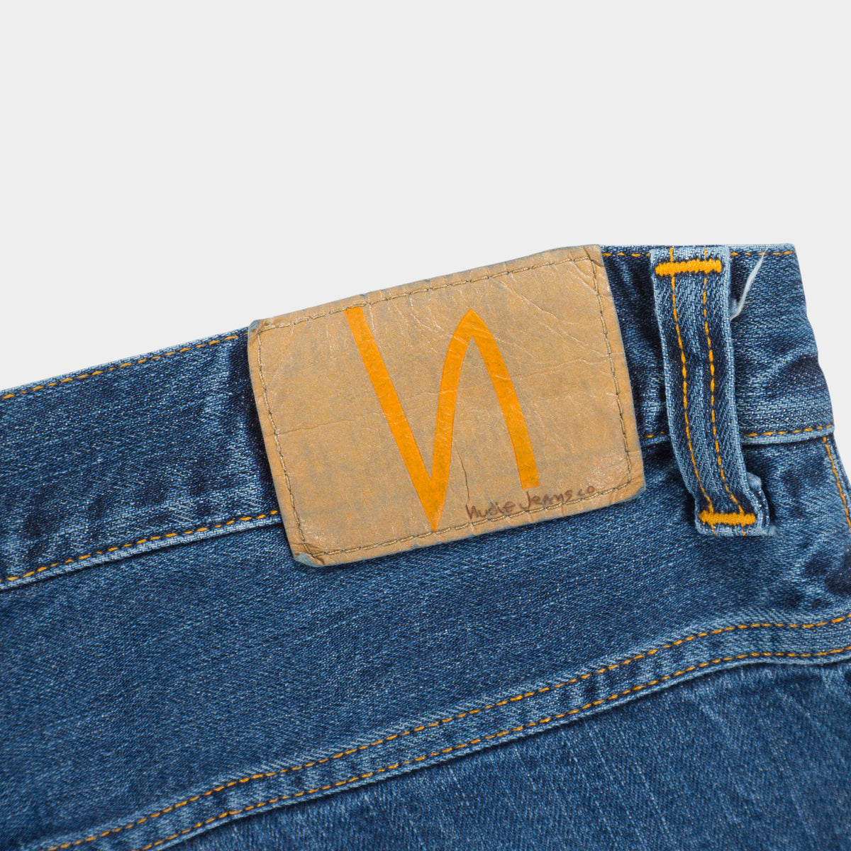 Nudie Jeans Selvedge Сини Дънки