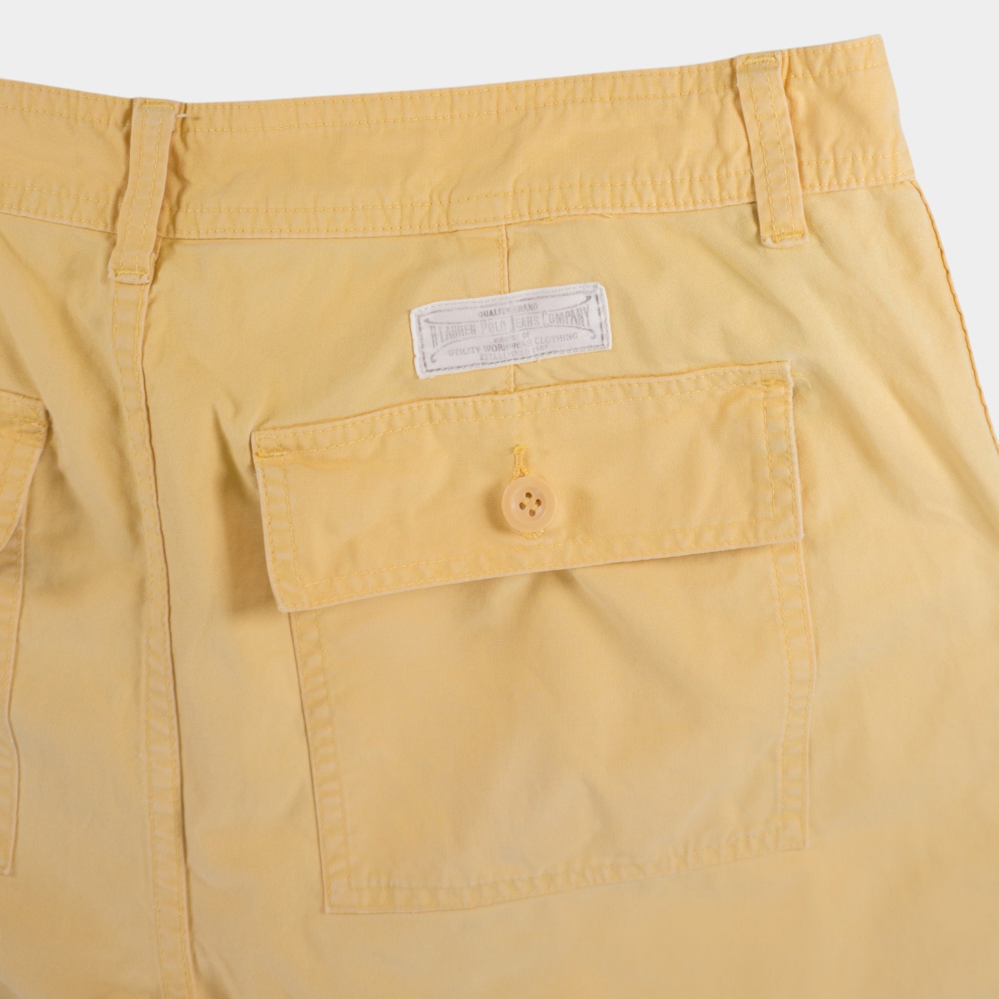 Ralph Jeans Co Ralph Lauren Жълти Къси Панталони