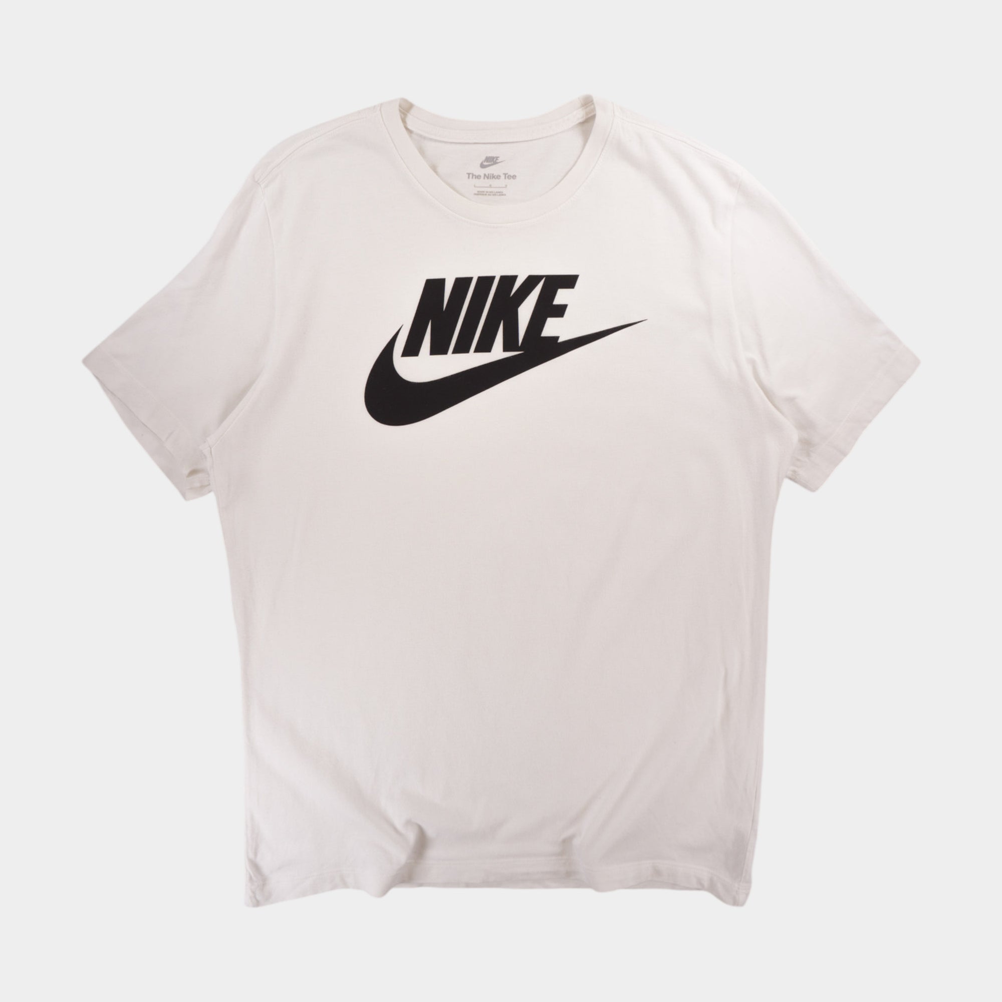 Nike Бяла Тениска