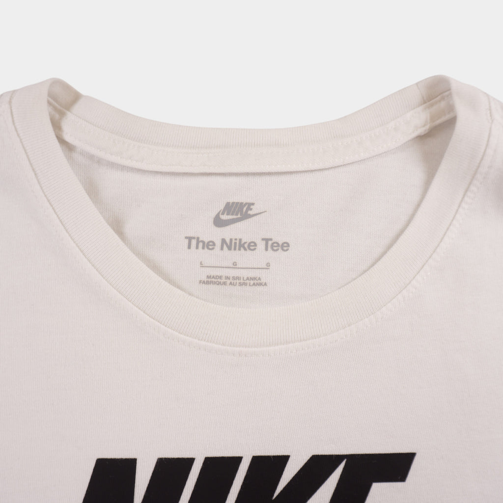 Nike Бяла Тениска