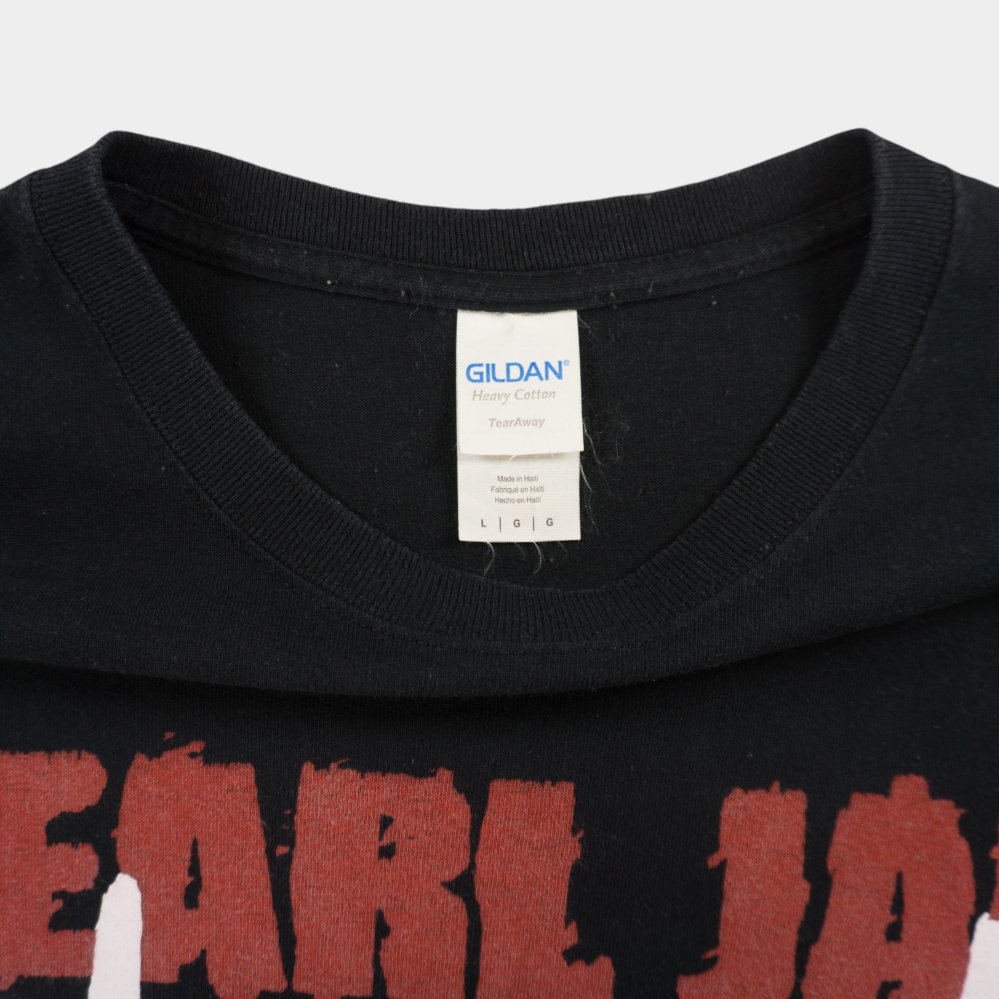 Gildan Pearl Jam Черна Тениска с Графика