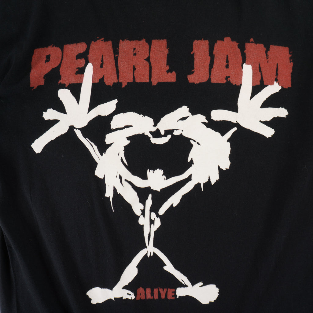 Gildan Pearl Jam Черна Тениска с Графика
