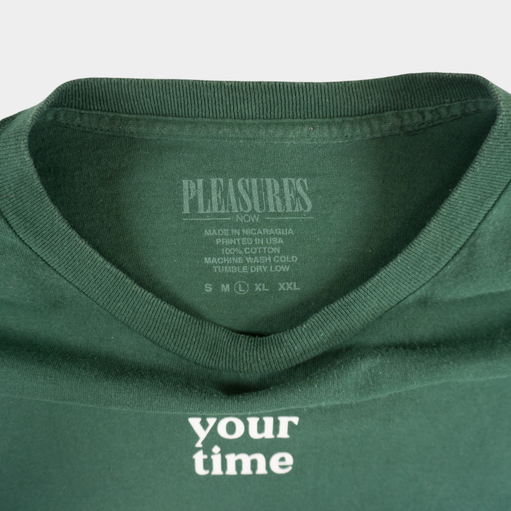 Pleasures Зелена Тениска с Графика