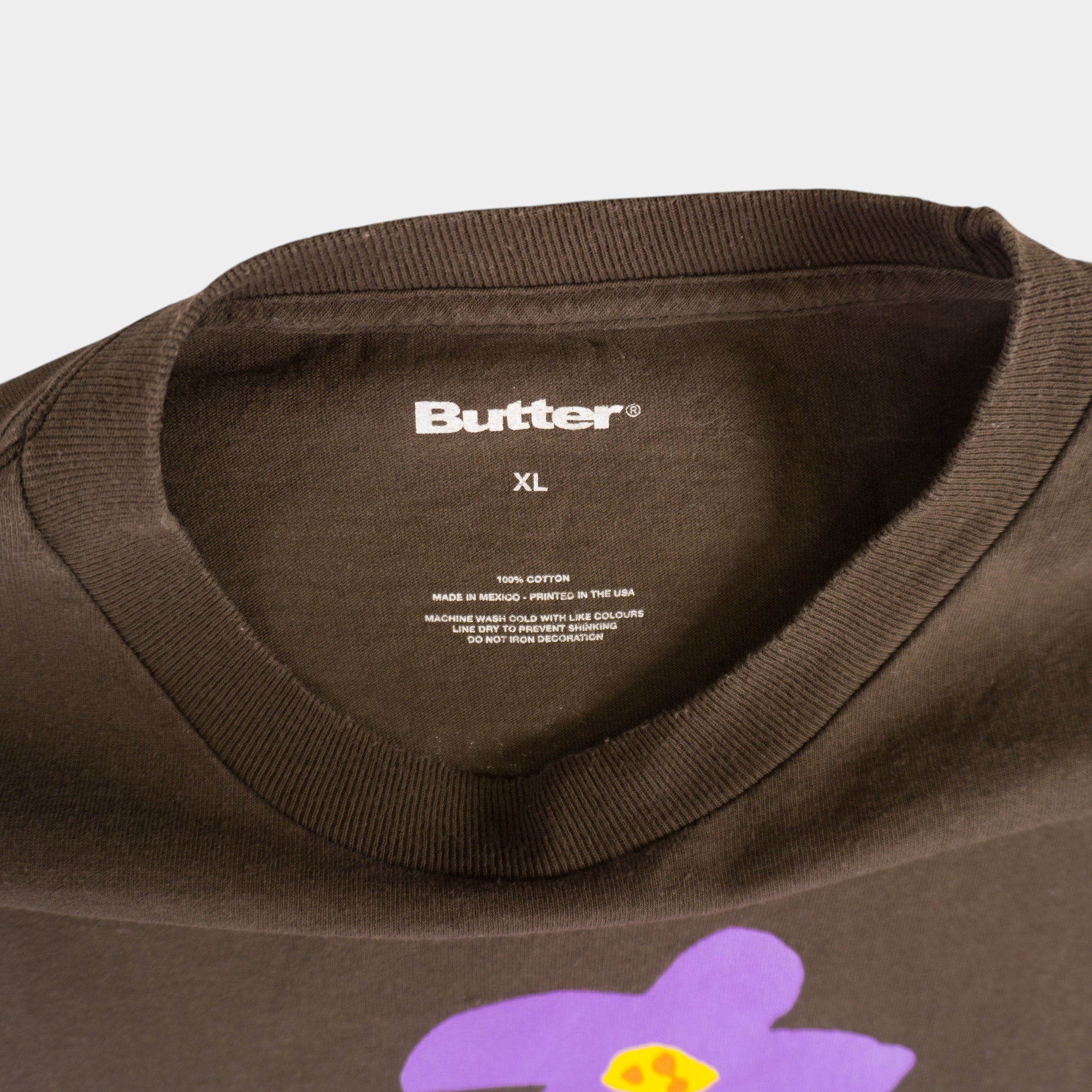 Butter Кафява Тениска