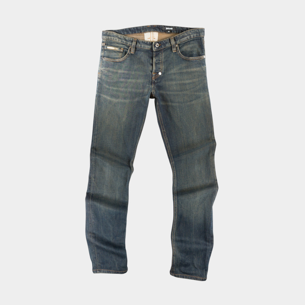 Just Cavalli Indigo Wash Сини Дънки