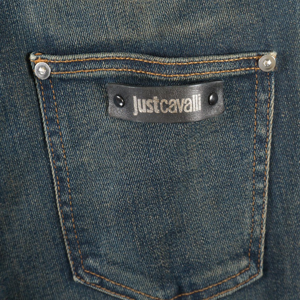 Just Cavalli Indigo Wash Сини Дънки