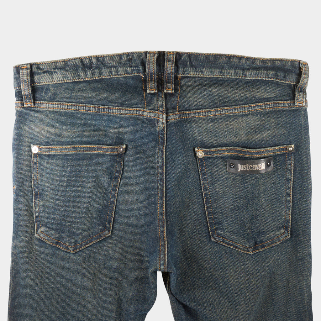Just Cavalli Indigo Wash Сини Дънки