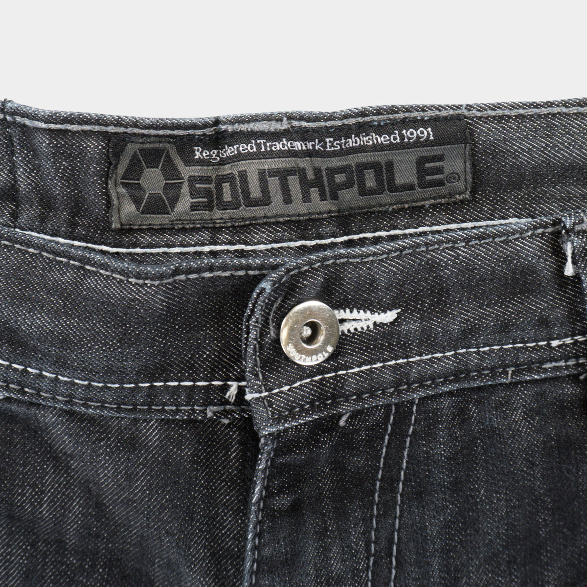 SouthPole Винтидж 2000-те Сиви Дънки