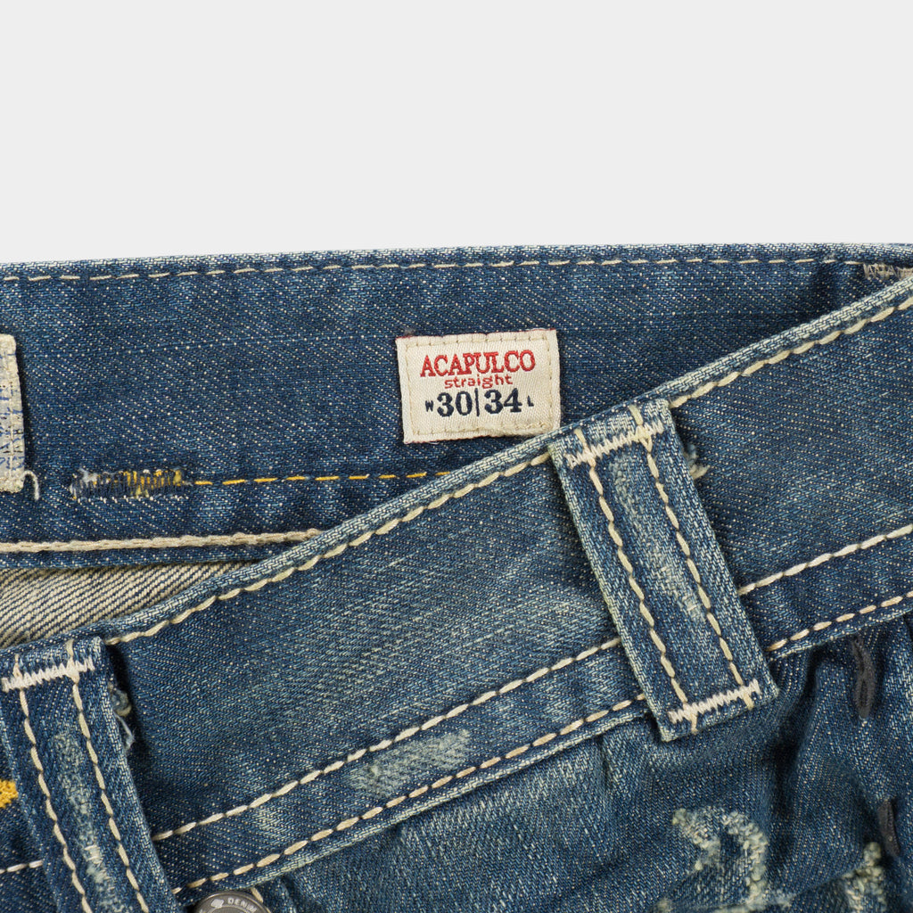 Mek Denim USA Acapulco Сини Дънки
