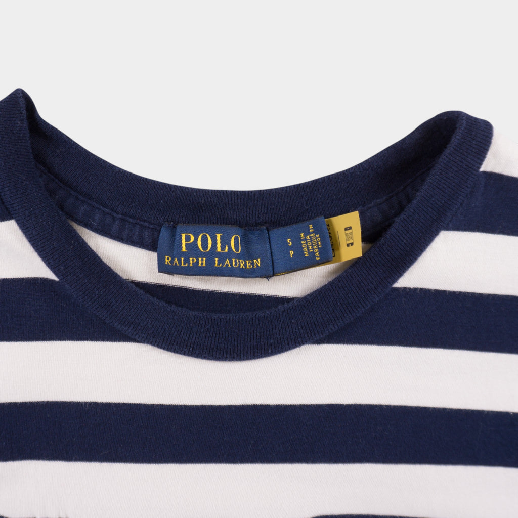 Polo Ralph Lauren Синя Раирана Тениска