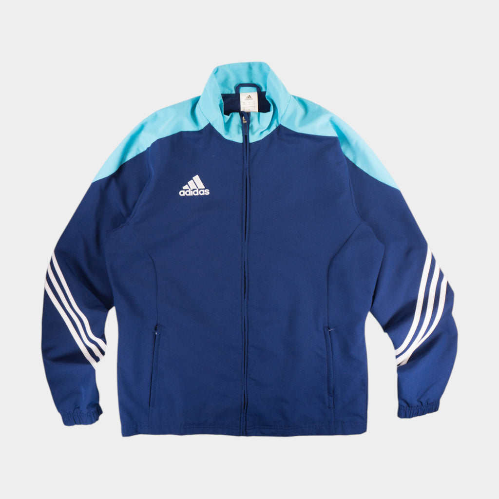 Adidas Винтидж 2000те Синьо Горнище
