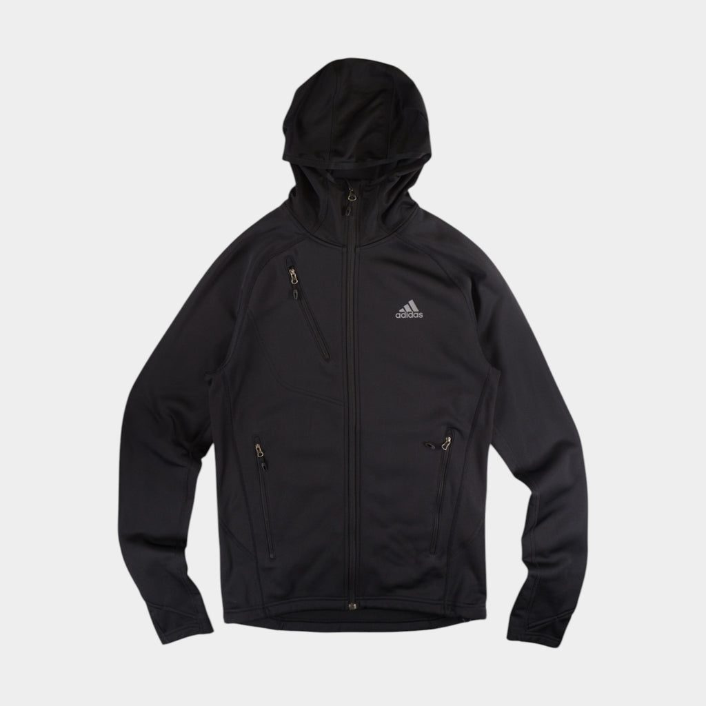 Adidas Черен Суичър с Цип