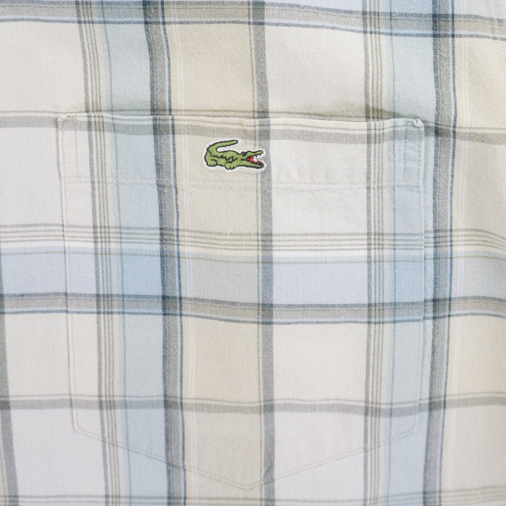 Lacoste Винтидж Карирана Риза
