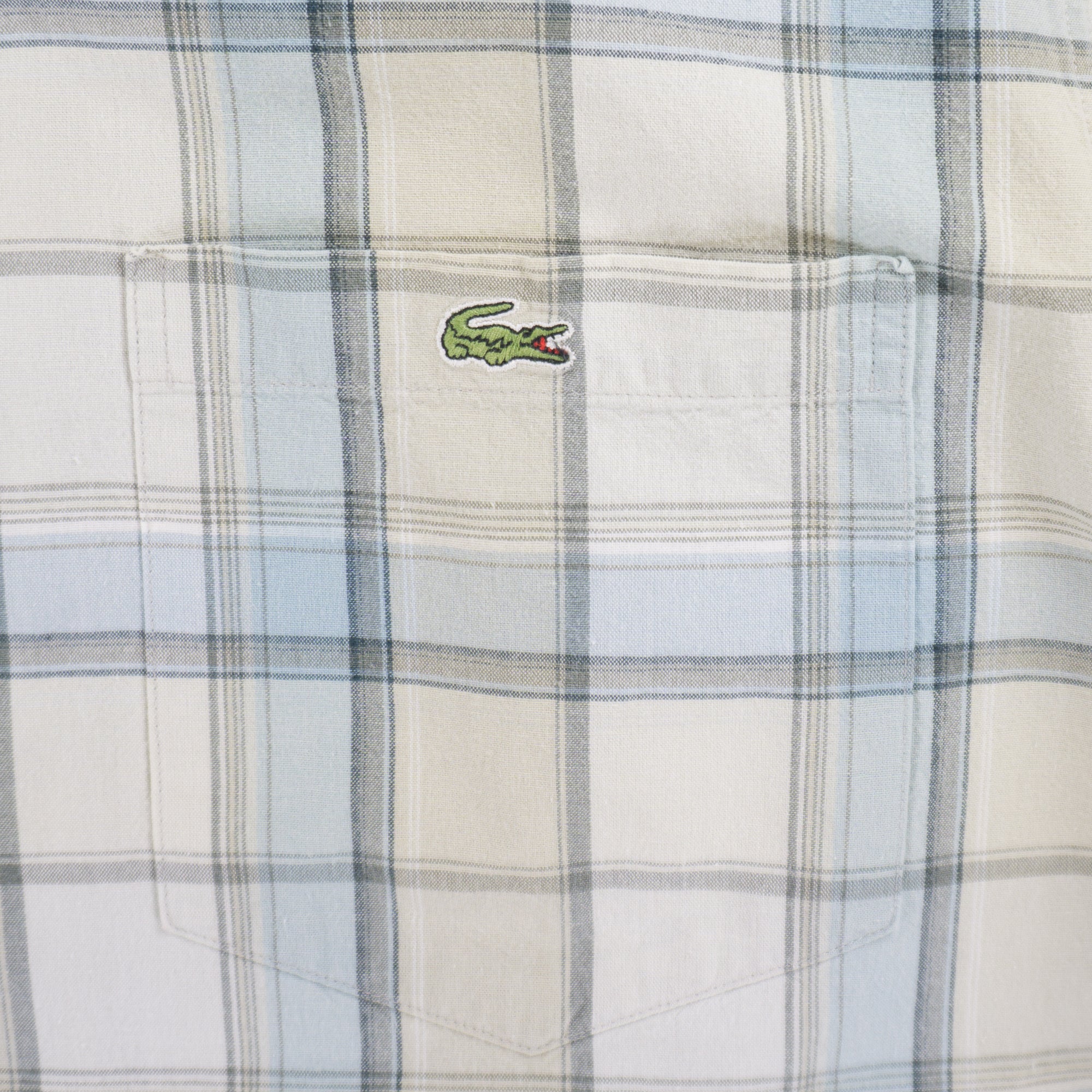 Lacoste Винтидж Карирана Риза
