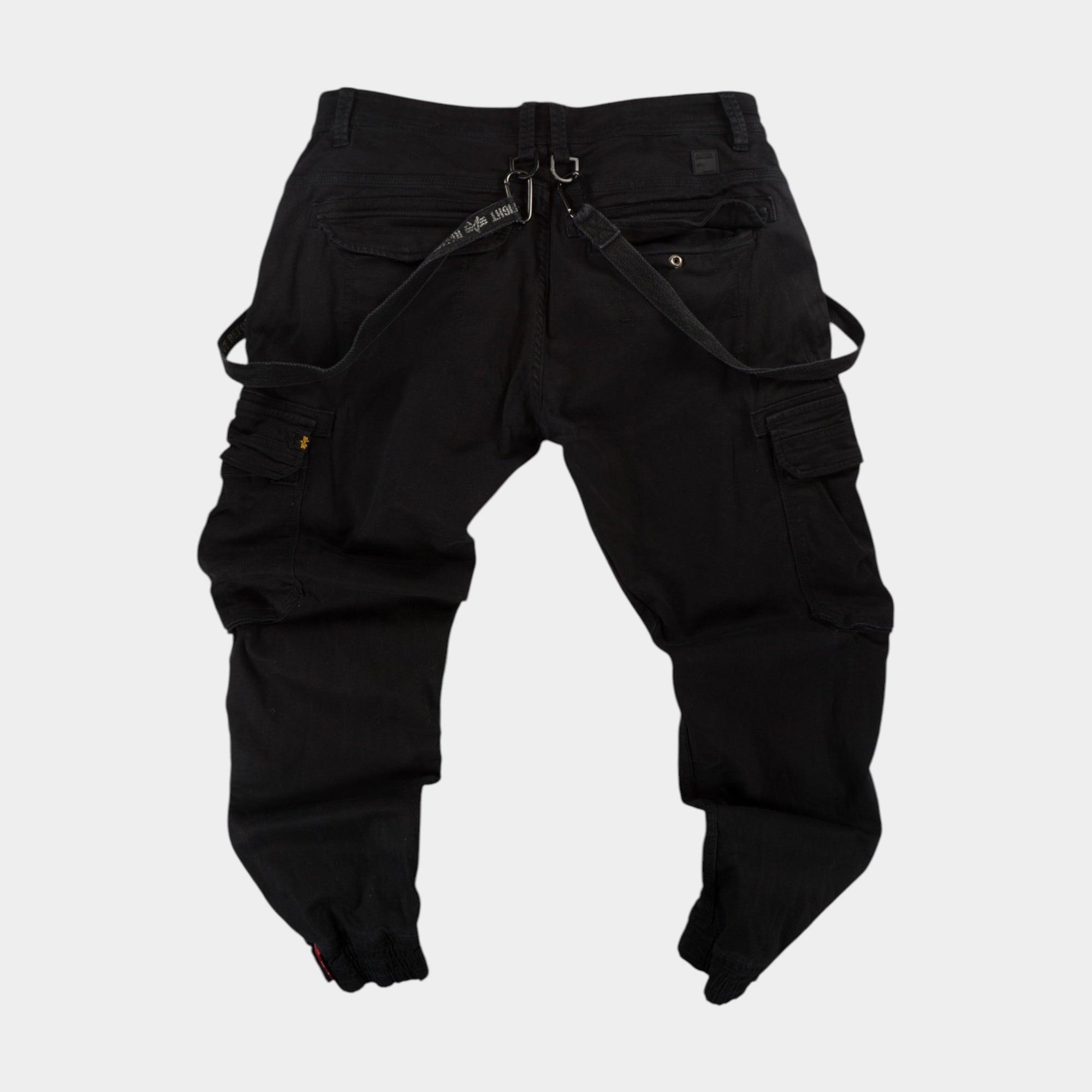 Alpha Industries Черни Карго Панталони