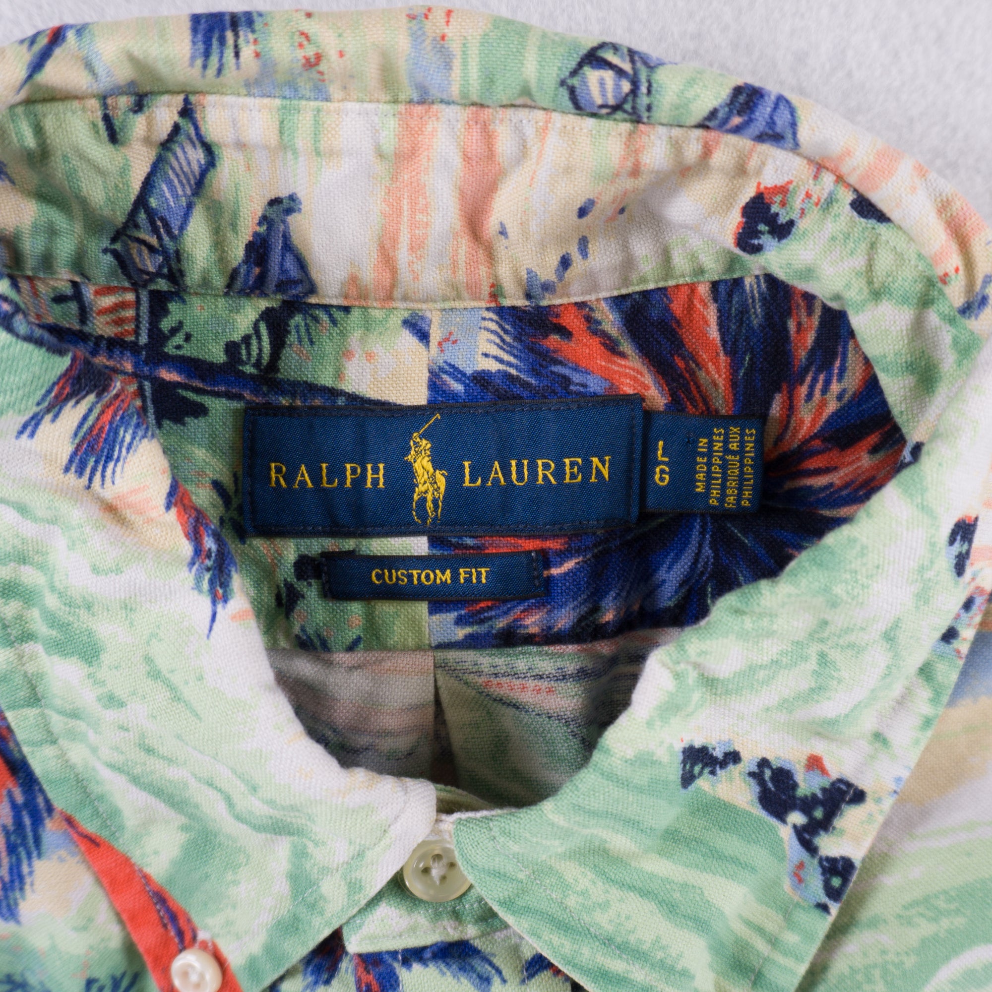 Ralph Lauren Плажна Риза с Къс Ръкав