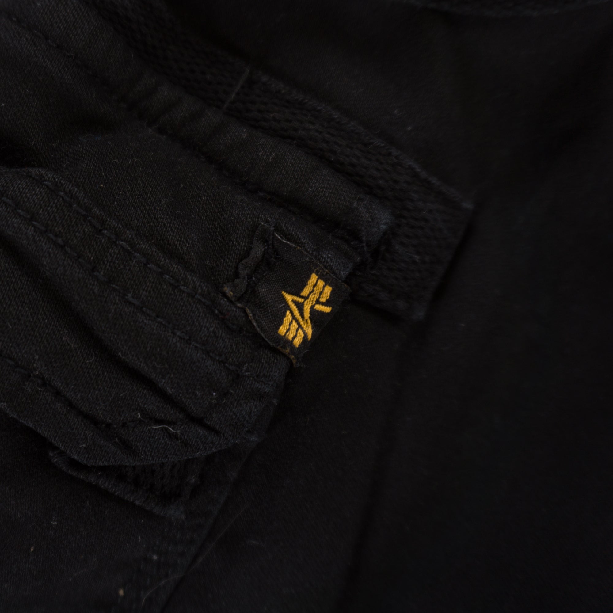 Alpha Industries Черни Карго Панталони