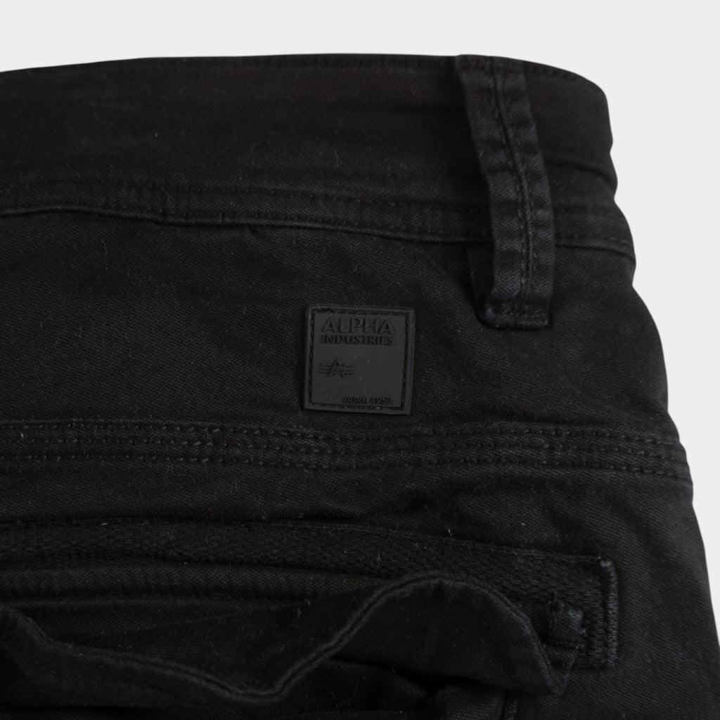 Alpha Industries Черни Карго Панталони