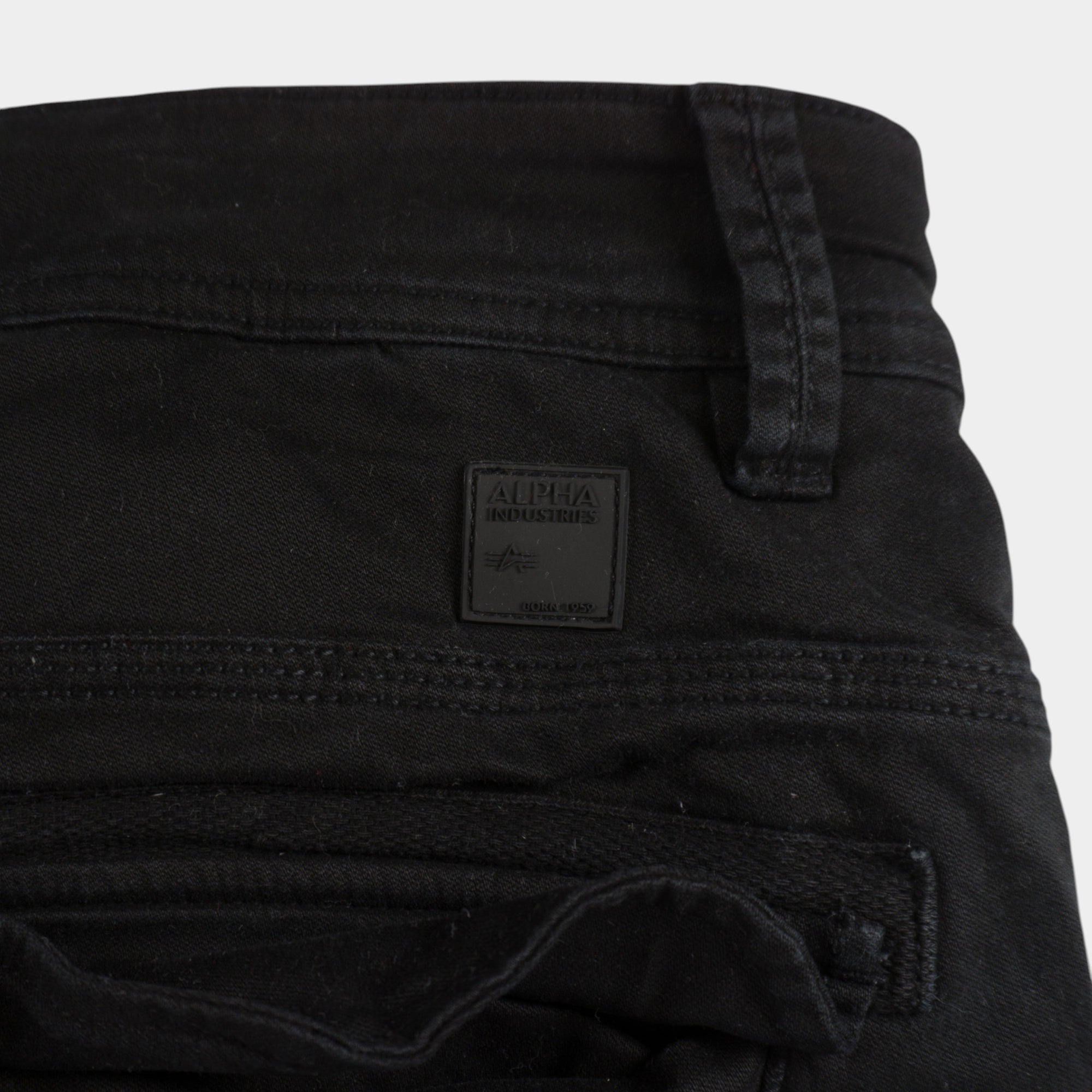 Alpha Industries Черни Карго Панталони