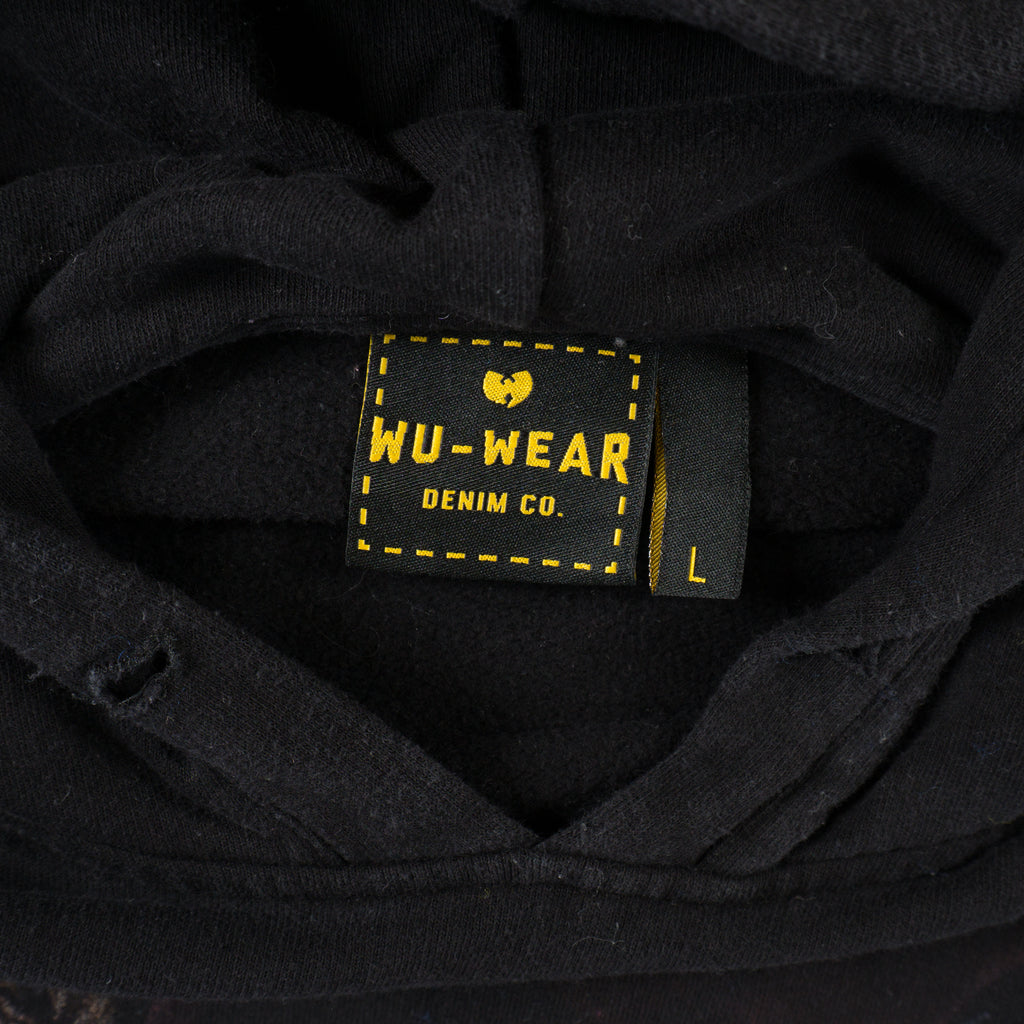 Wu-Wear Denim Co Черен Суичър с Графика