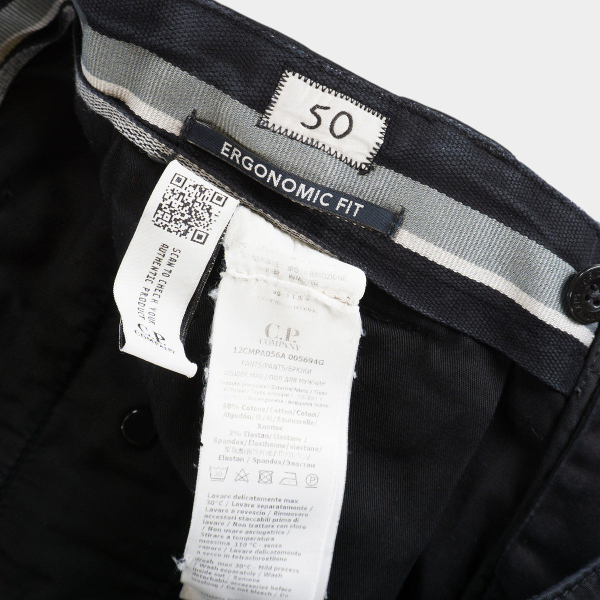 CP Company Черни Карго Панталони
