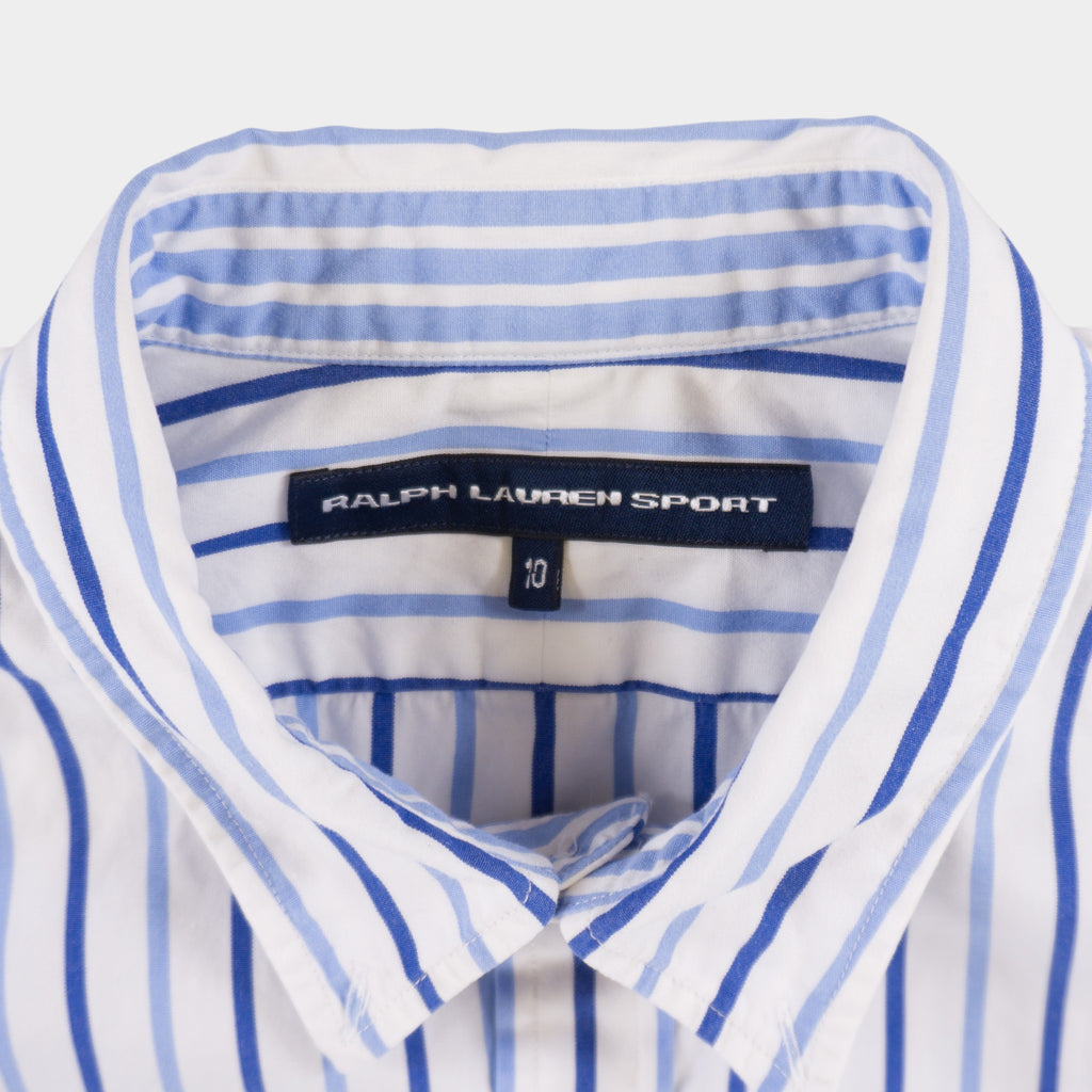 Ralph Lauren Винтидж Раирана Риза Без Ръкави