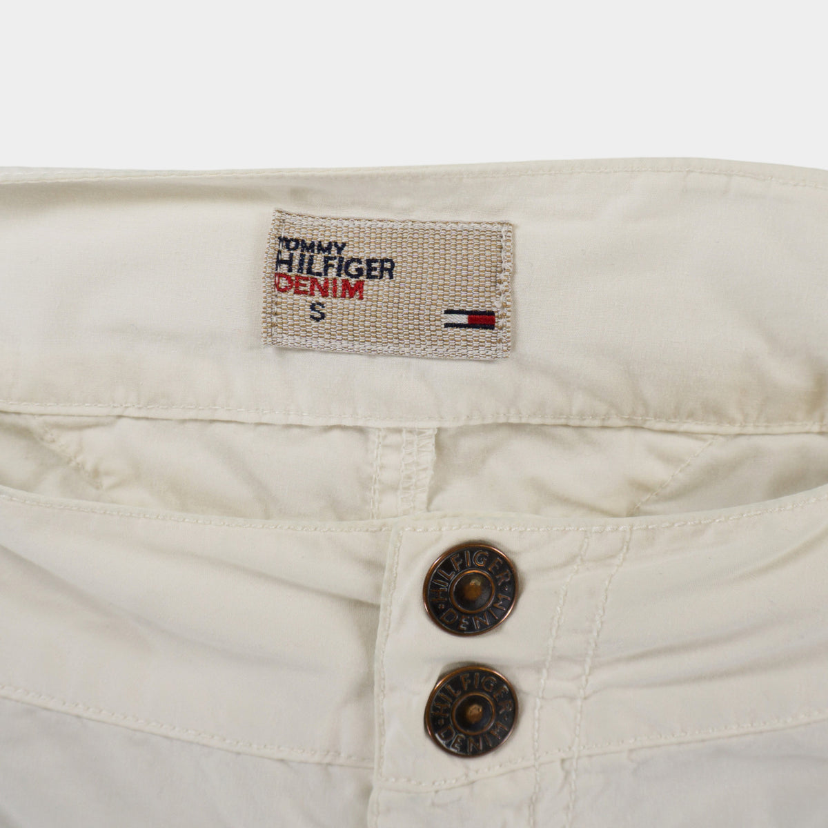 Tommy Hilfiger Denim Винтидж 2000-те Бели Карго Панталони