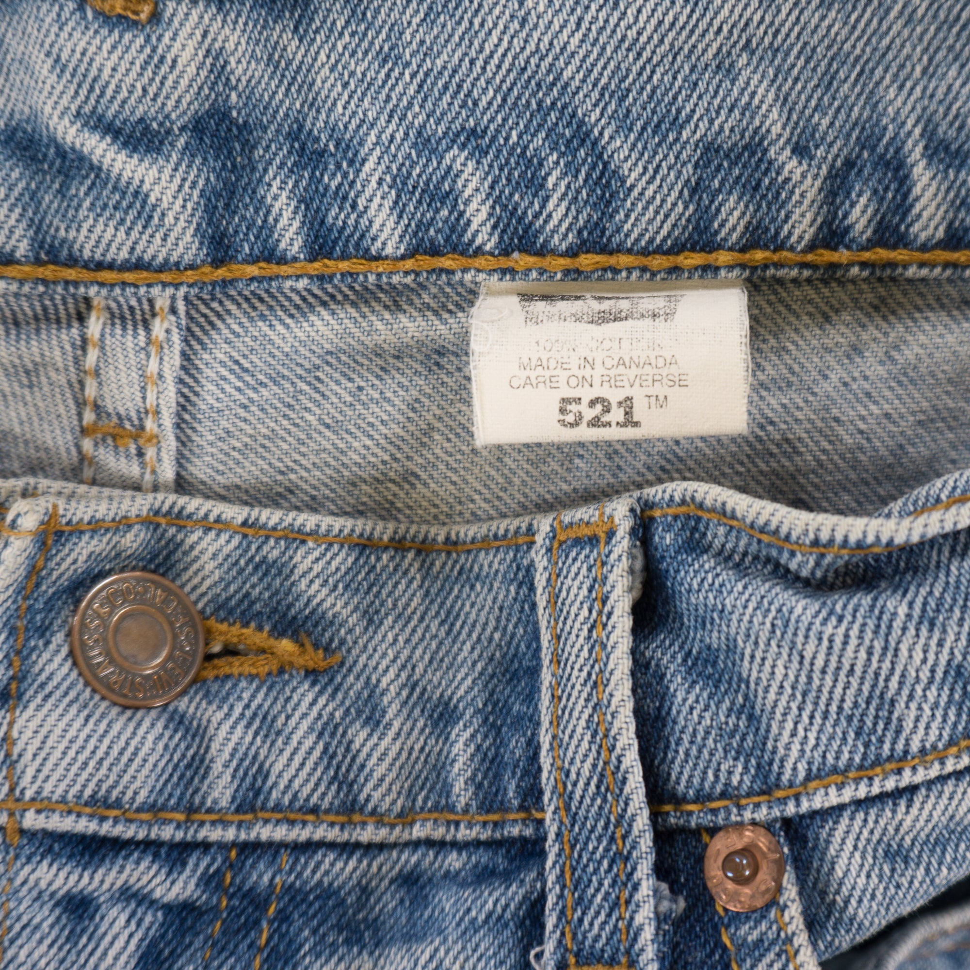 Levi's 521 Винтидж Сини Дънки
