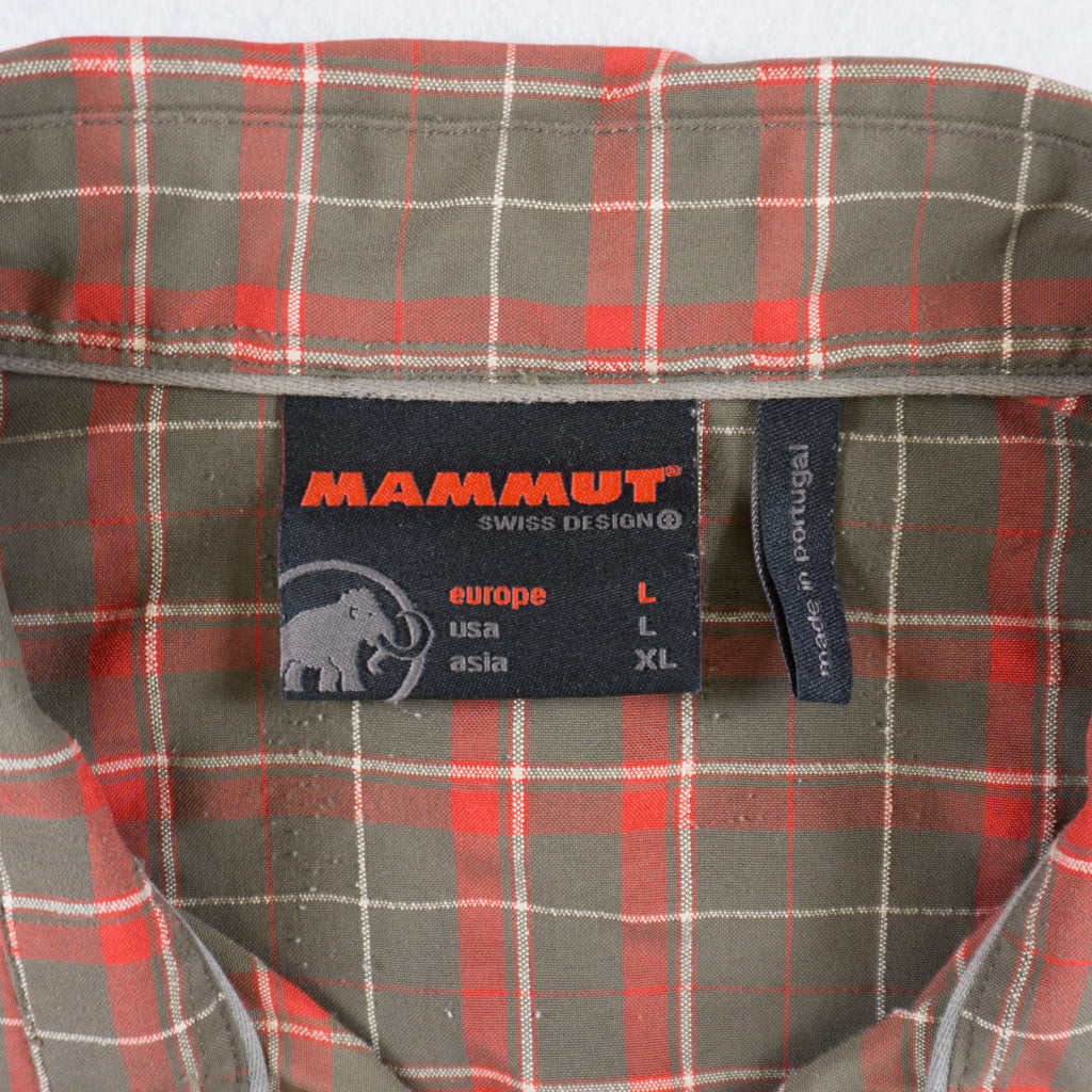 Mammut Карирана Риза с Къс Ръкав