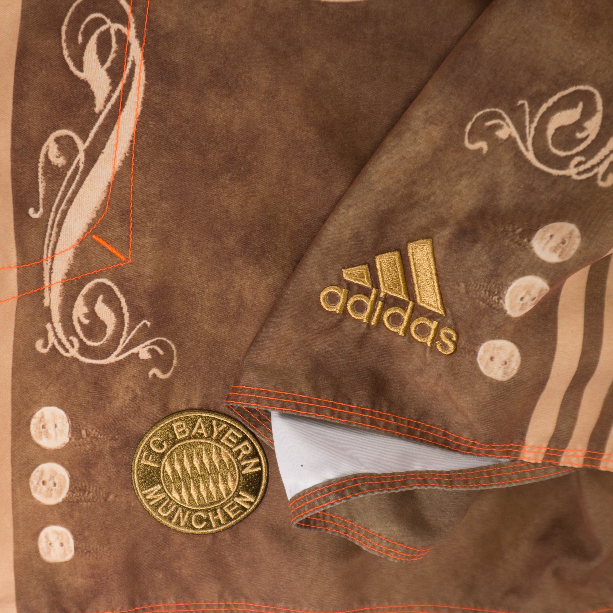 Adidas X FC Bayern München Кафяви Къси Панталони